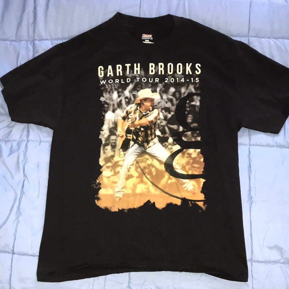 Garth Brooks World Tour 2014-15 Black T-Shirt